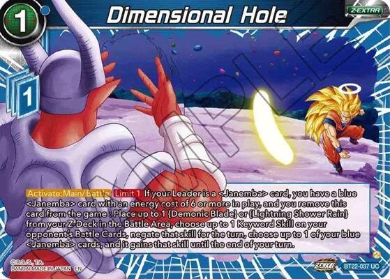 Dimensional Hole (BT22-037) [Critical Blow]
