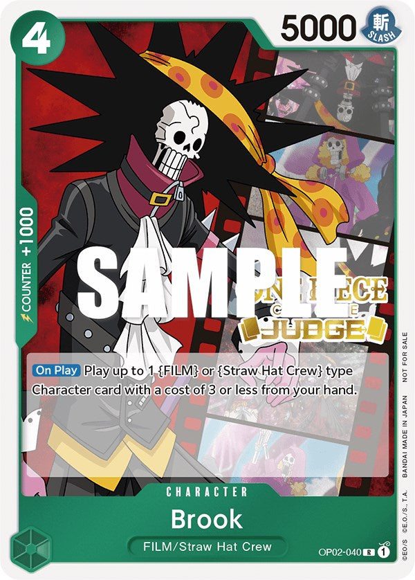 Brook (Judge Pack Vol. 2) [One Piece Promotion Cards]