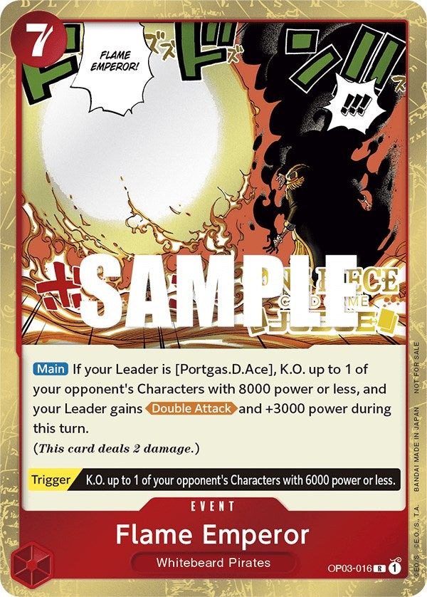 Flame Emperor (Judge Pack Vol. 2) [One Piece Promotion Cards]