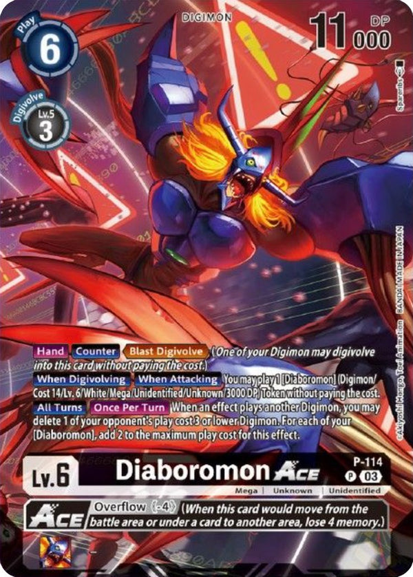 Diaboromon Ace [P-114] (Tamer Goods Set Diaboromon) [Promotional Cards]
