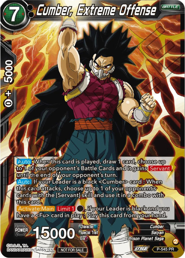Cumber, Extreme Offense (Championship Selection Pack 2023 Vol.3) (P-545) [Tournament Promotion Cards]