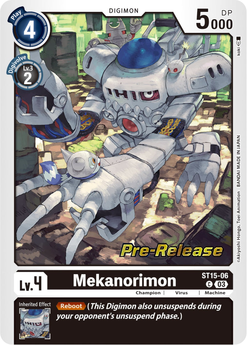 Mekanorimon [ST15-06] [Starter Deck: Dragon of Courage Pre-Release Cards]