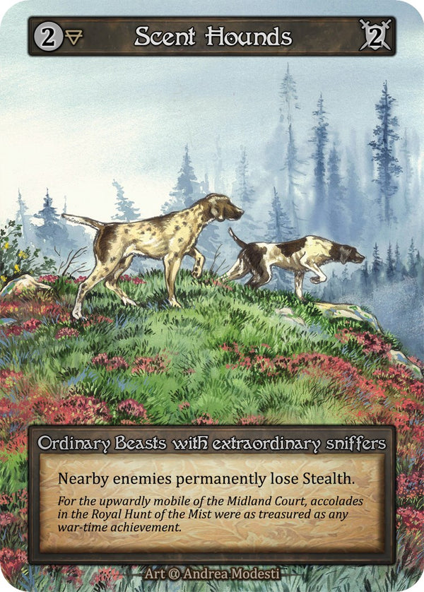 Scent Hounds (Preconstructed Deck) [Alpha]