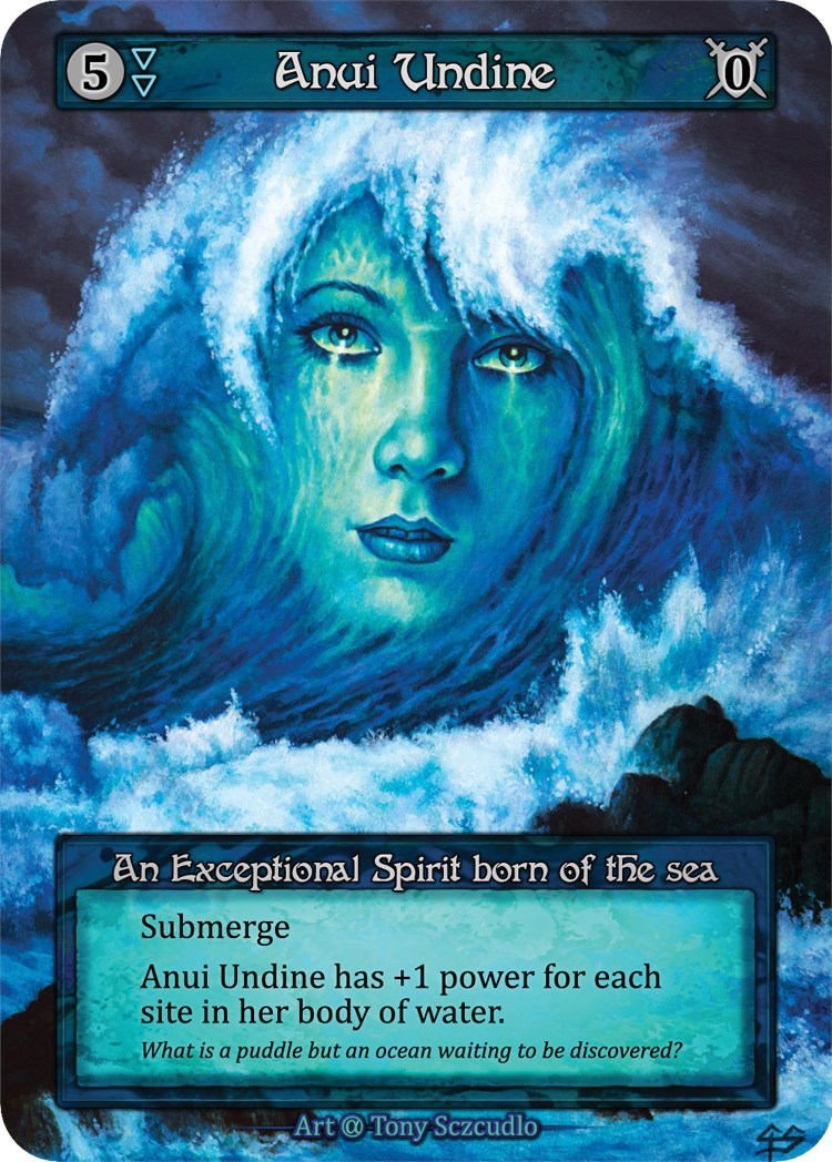 Anui Undine (Preconstructed Deck) [Alpha]