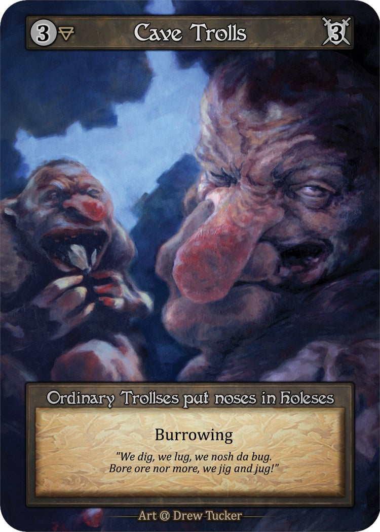 Cave Trolls (Preconstructed Deck) [Alpha]