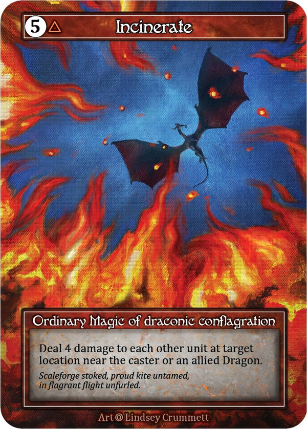 Incinerate (Foil) [Alpha]