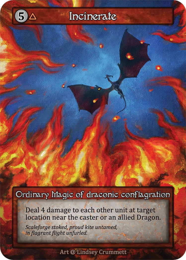 Incinerate (Preconstructed Deck) [Alpha]