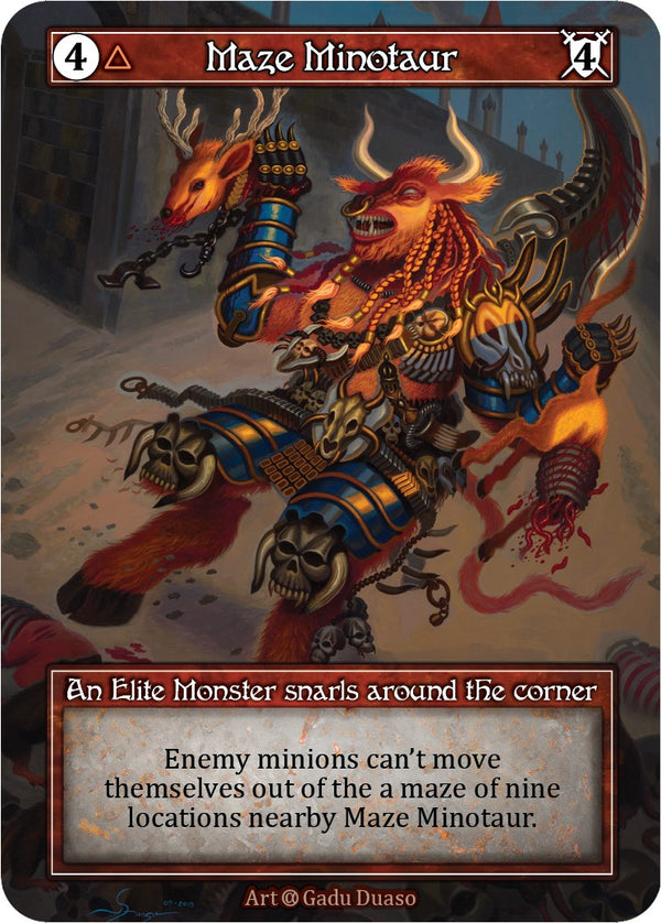 Maze Minotaur (Foil) [Alpha]