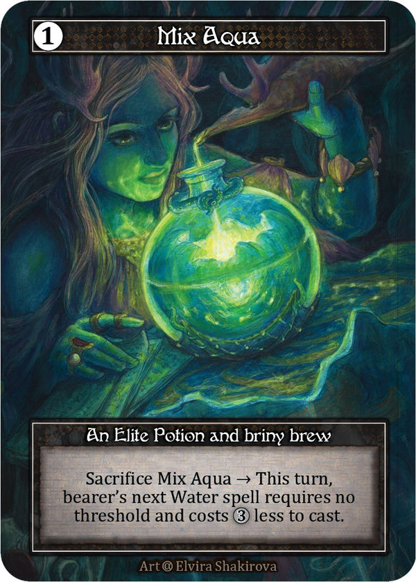 Mix Aqua (Foil) [Alpha]