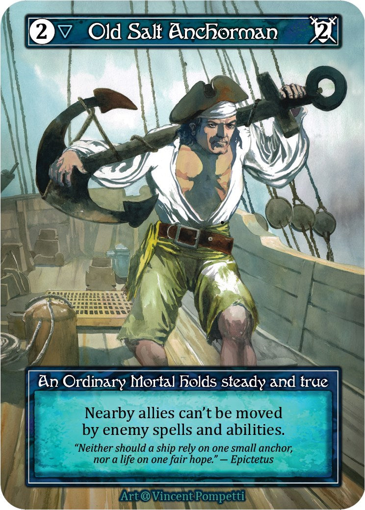 Old Salt Anchorman (Foil) [Alpha]