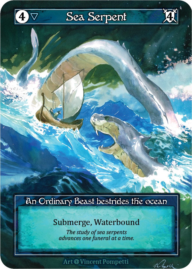 Sea Serpent (Foil) [Alpha]