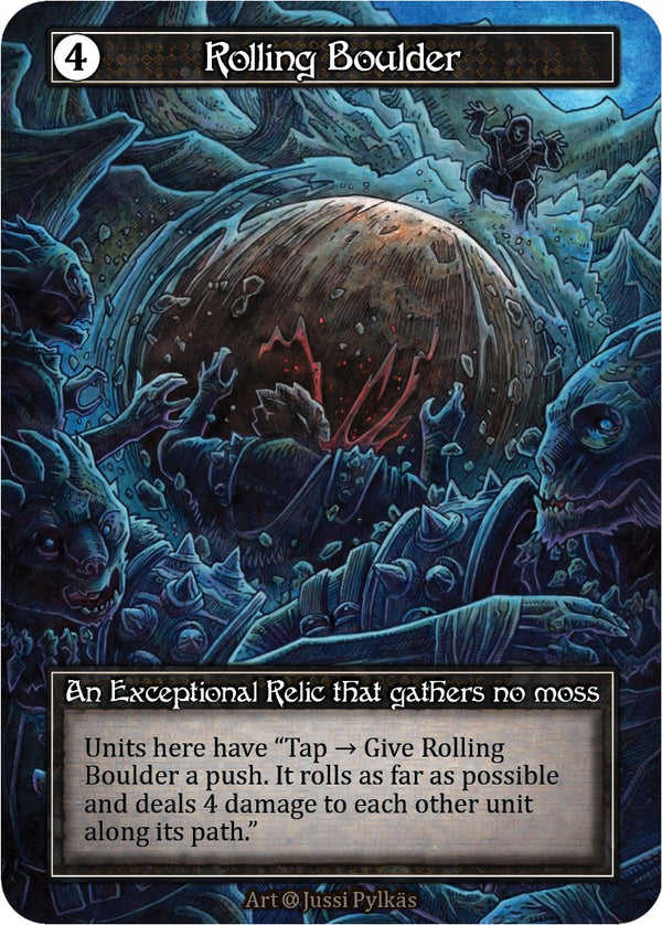 Rolling Boulder (Foil) [Alpha]