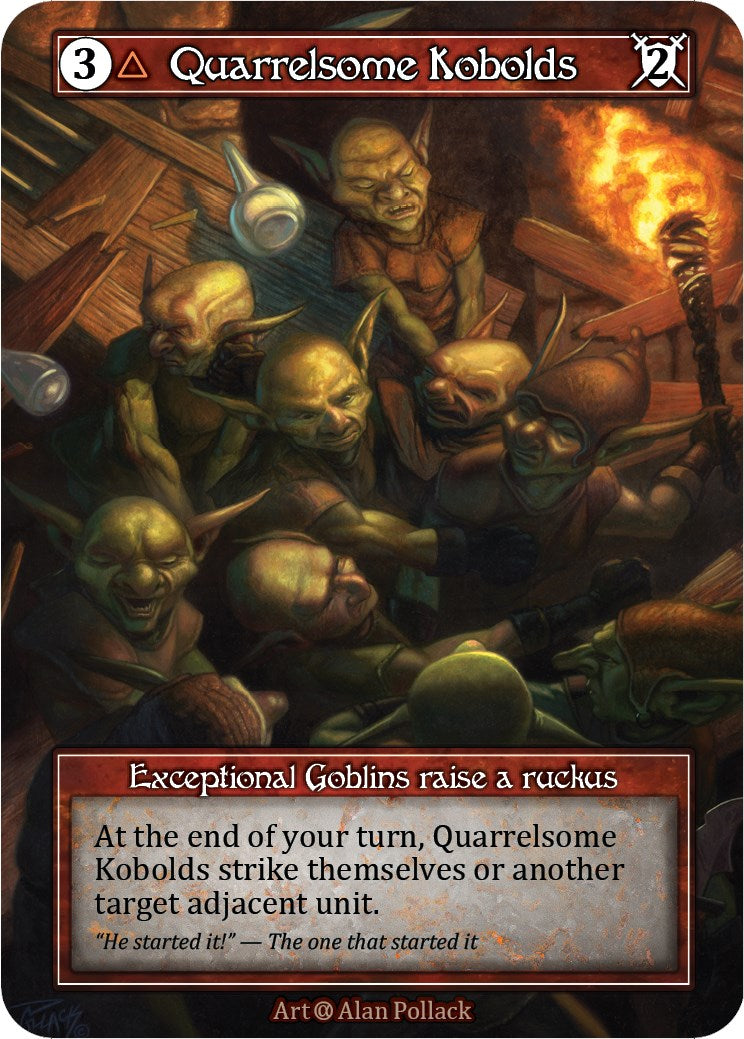 Quarrelsome Kobolds (Foil) [Alpha]