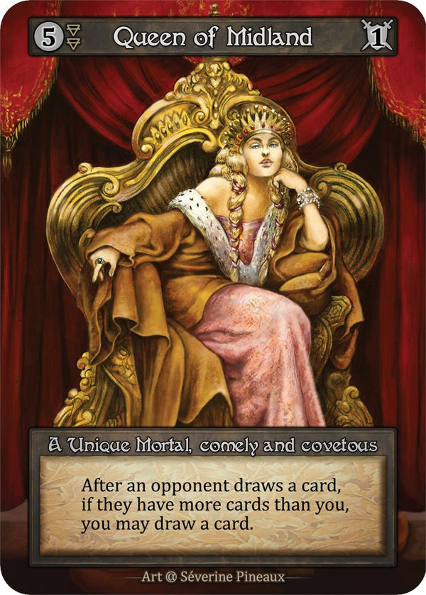 Queen of Midland (Preconstructed Deck) [Alpha]