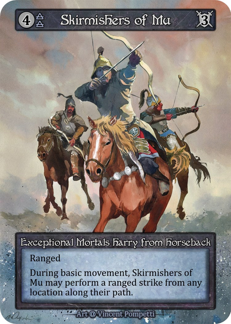 Skirmishers of Mu (Preconstructed Deck) [Alpha]