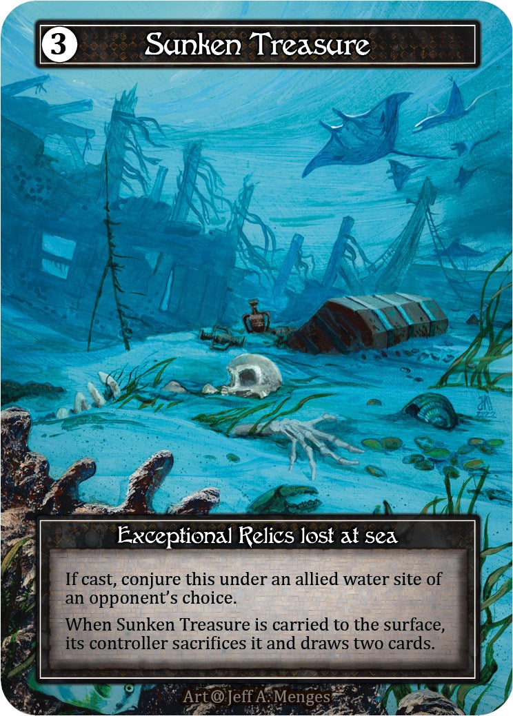 Sunken Treasure (Foil) [Alpha]