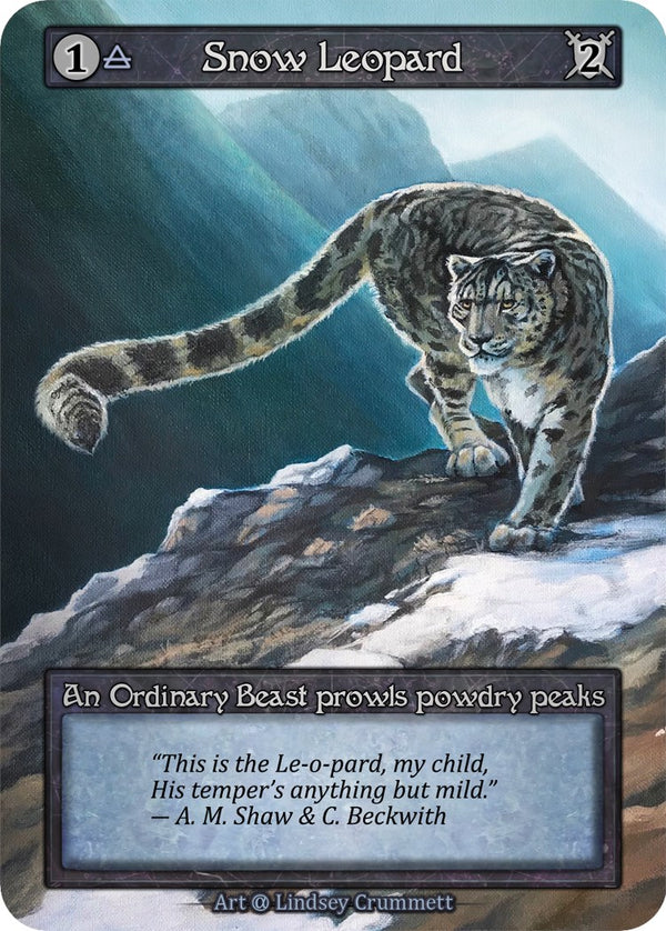 Snow Leopard (Preconstructed Deck) [Alpha]