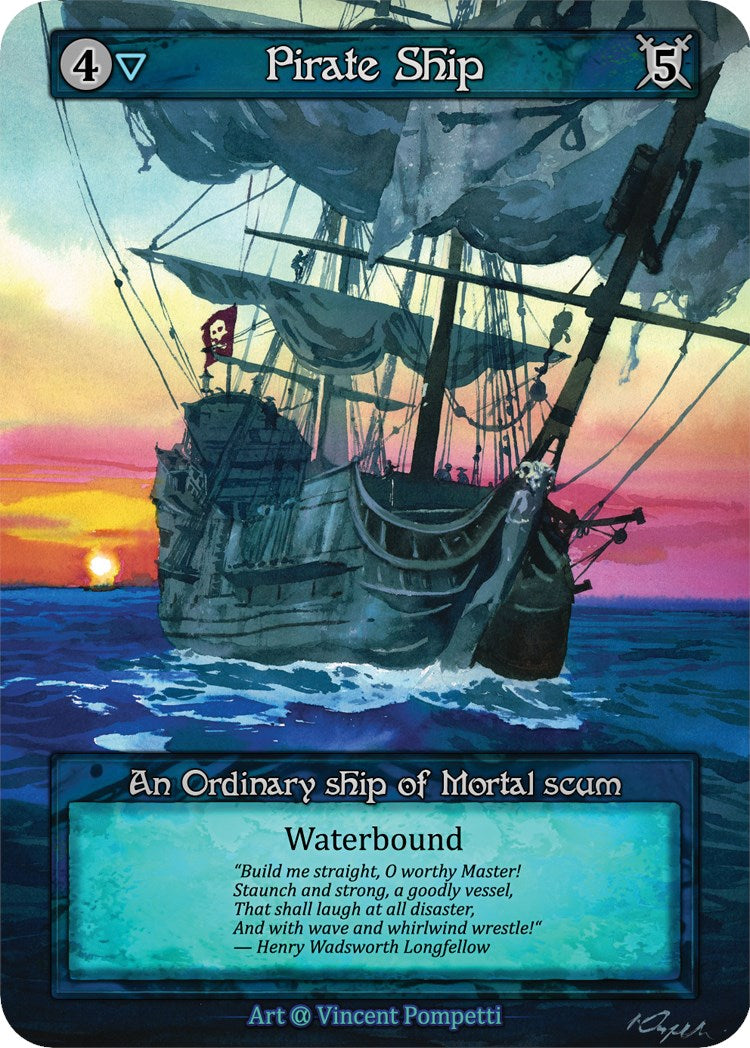 Pirate Ship (Preconstructed Deck) [Alpha]