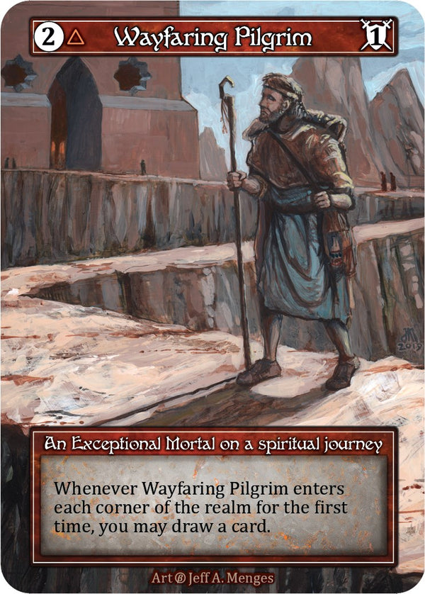 Wayfaring Pilgrim (Foil) [Beta]