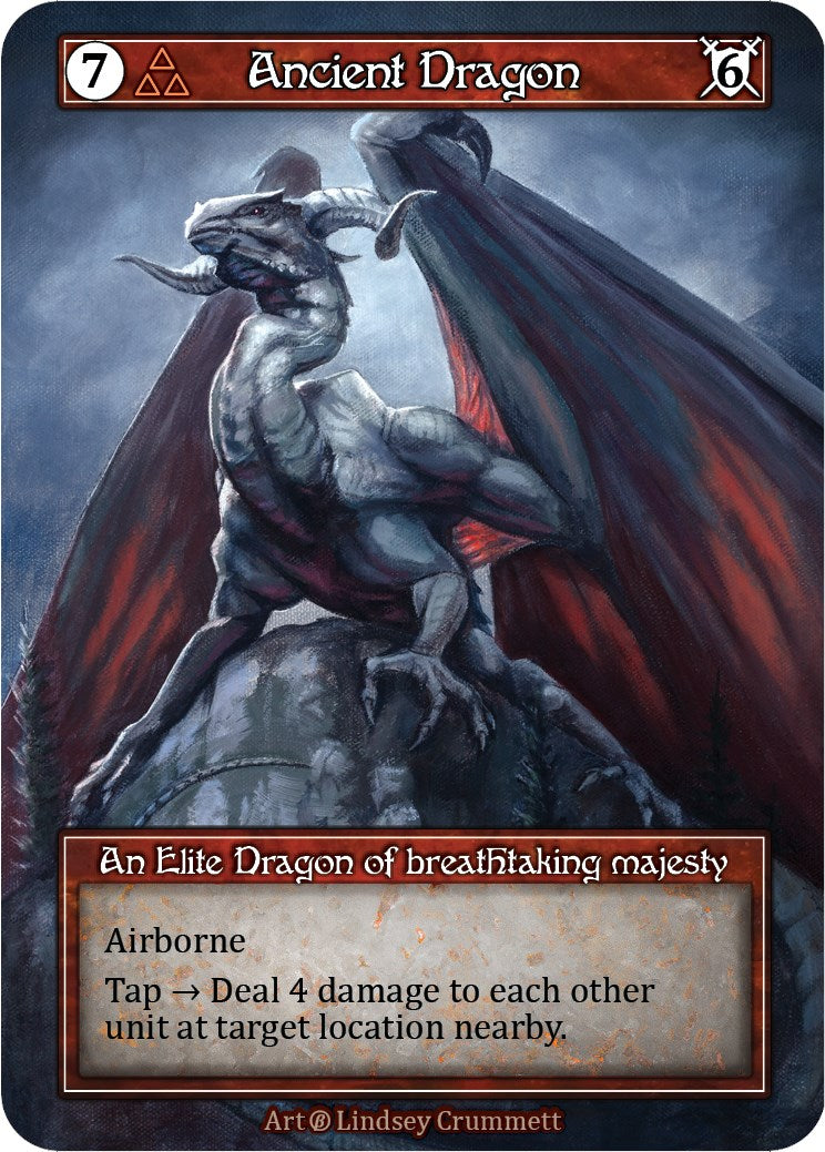 Ancient Dragon (Foil) [Beta]