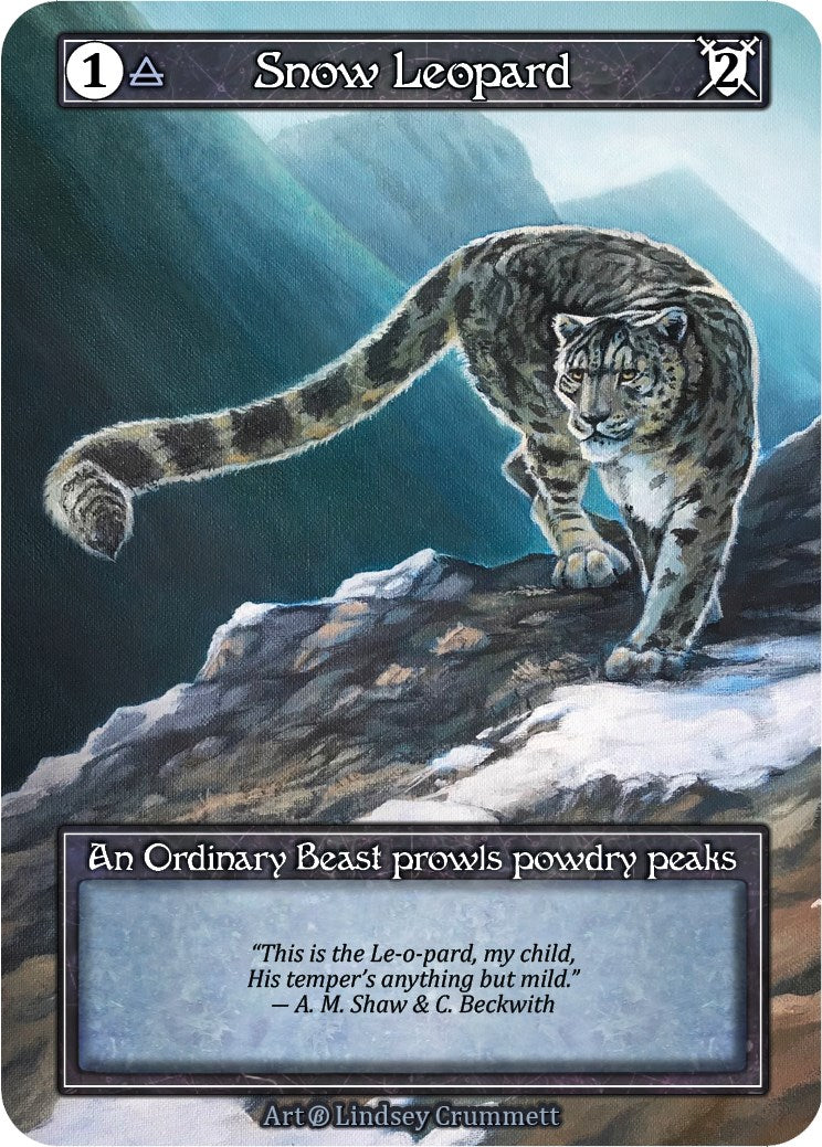 Snow Leopard (Foil) [Beta]