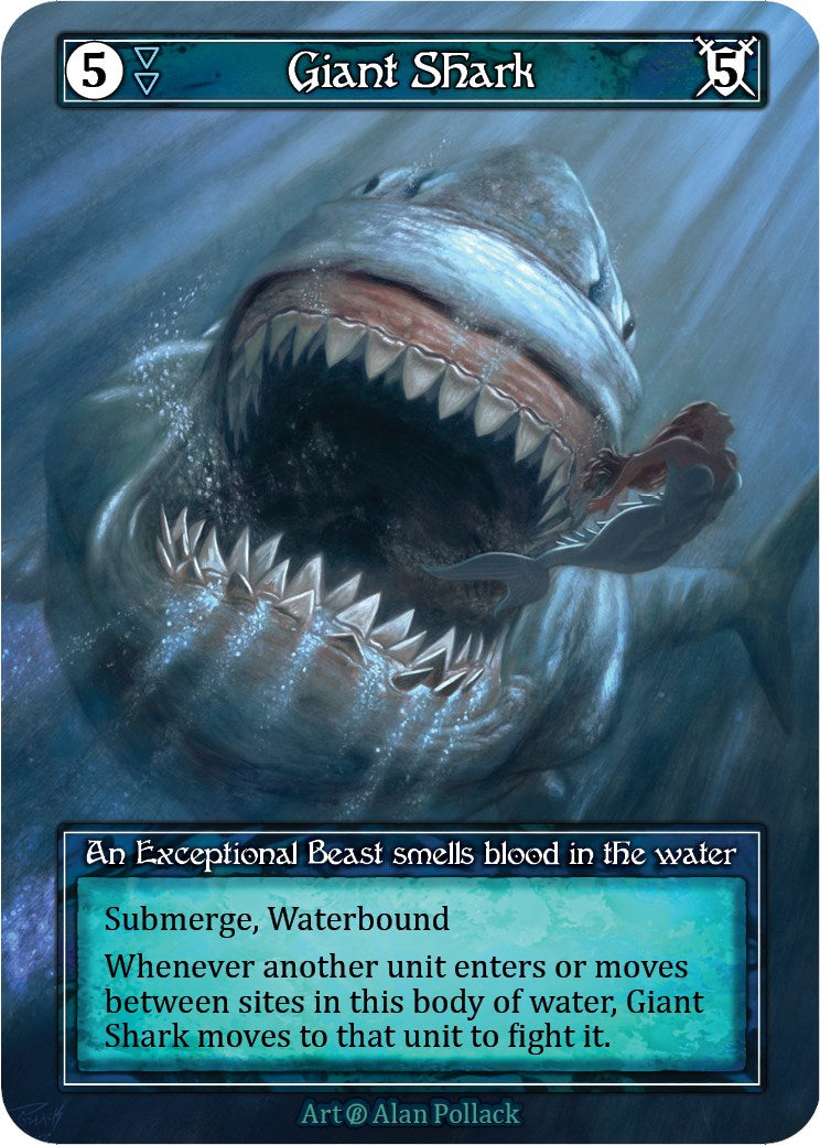 Giant Shark (Foil) [Beta]