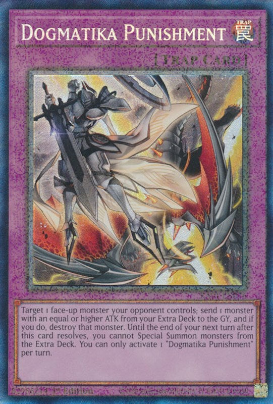 Dogmatika Punishment [RA01-EN076] Prismatic Collector's Rare