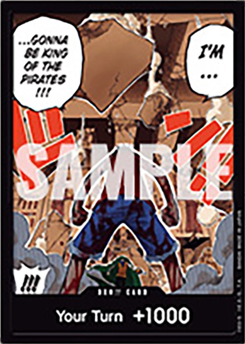 DON!! Card (Luffy vs. Crocodile) (Devil Fruits Collection Vol. 1) [One Piece Promotion Cards]