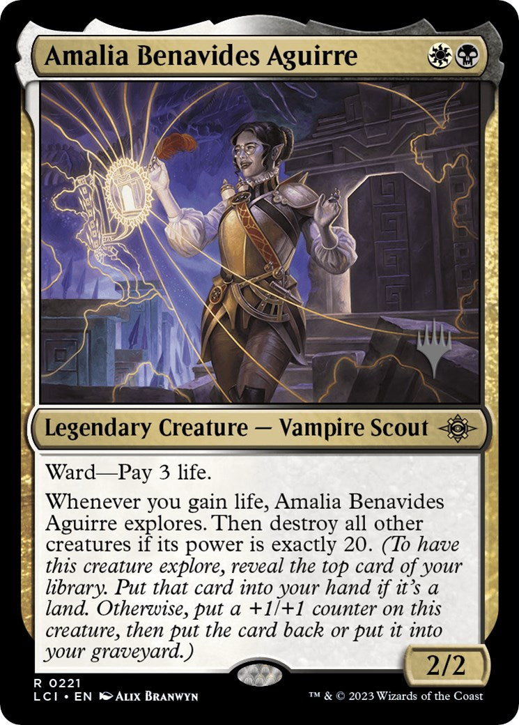 Amalia Benavides Aguirre (Promo Pack) [The Lost Caverns of Ixalan Promos]