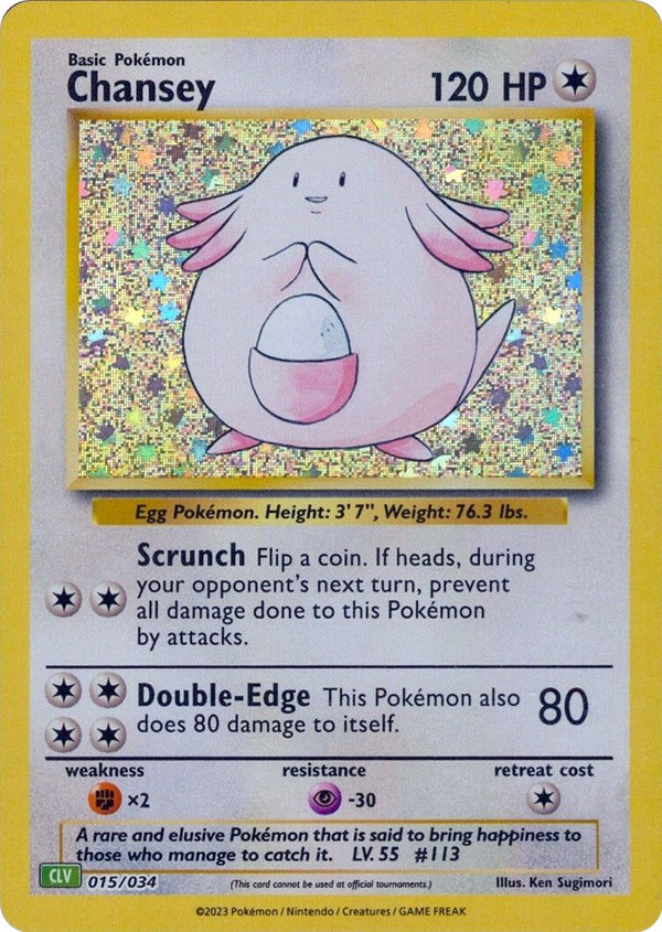 Chansey [Trading Card Game Classic]