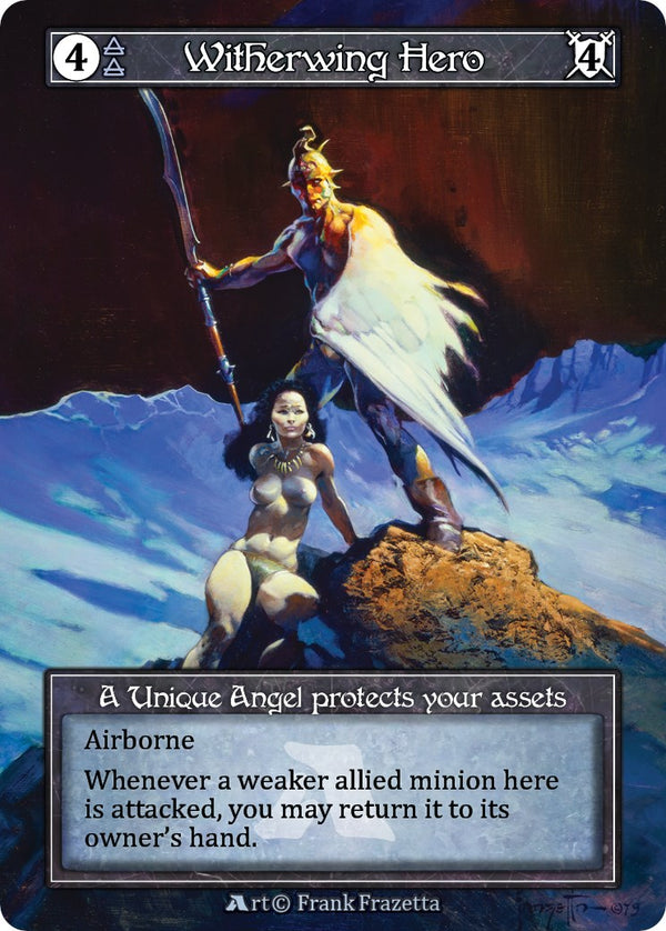 Witherwing Hero (Alpha Investments Promo) (Foil) [Beta]