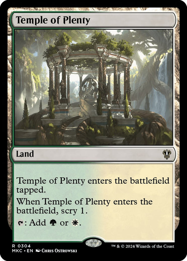 Temple of Plenty [Murders at Karlov Manor Commander]