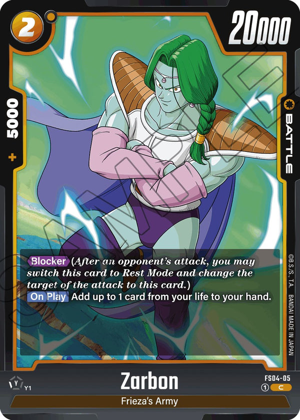 Zarbon [Starter Deck: Frieza]