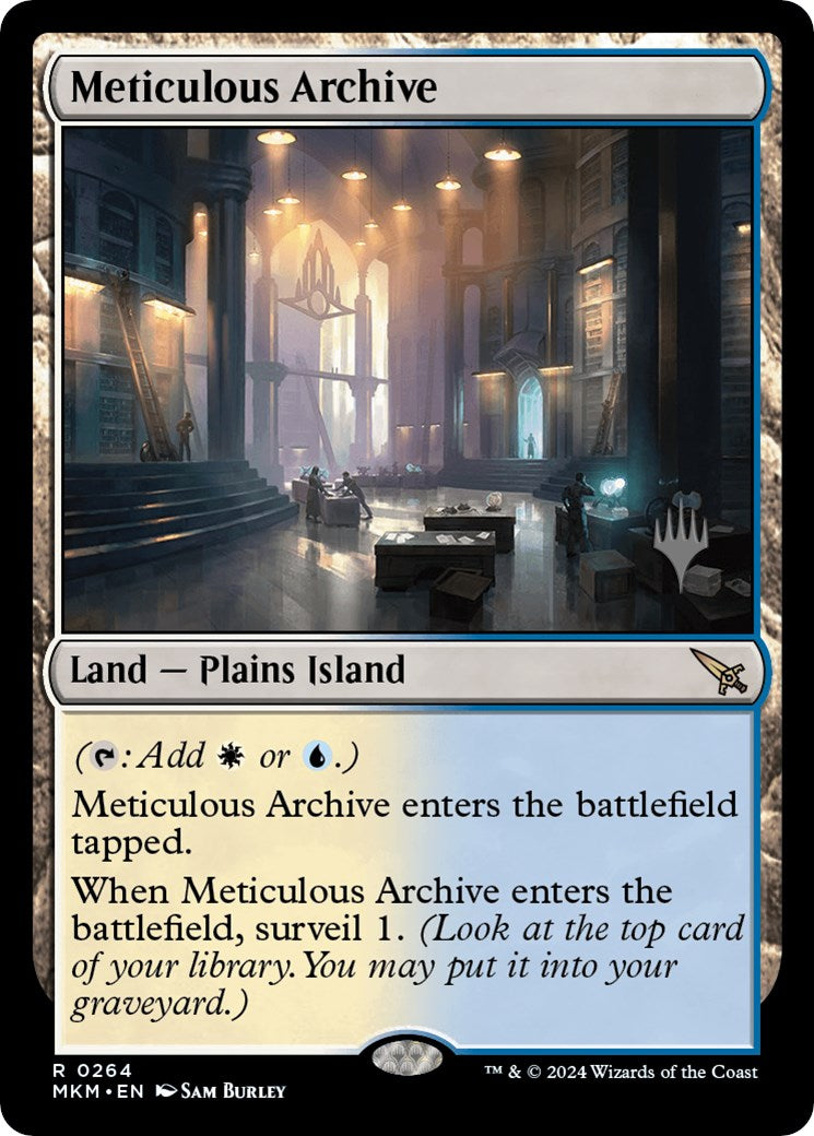 Meticulous Archive (Promo Pack) [Murders at Karlov Manor Promos]