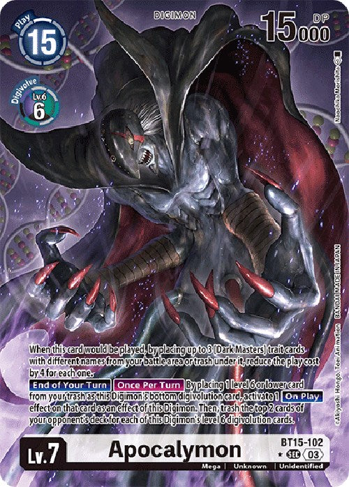 Apocalymon [BT15-102] (Alternate Art) [Exceed Apocalypse]