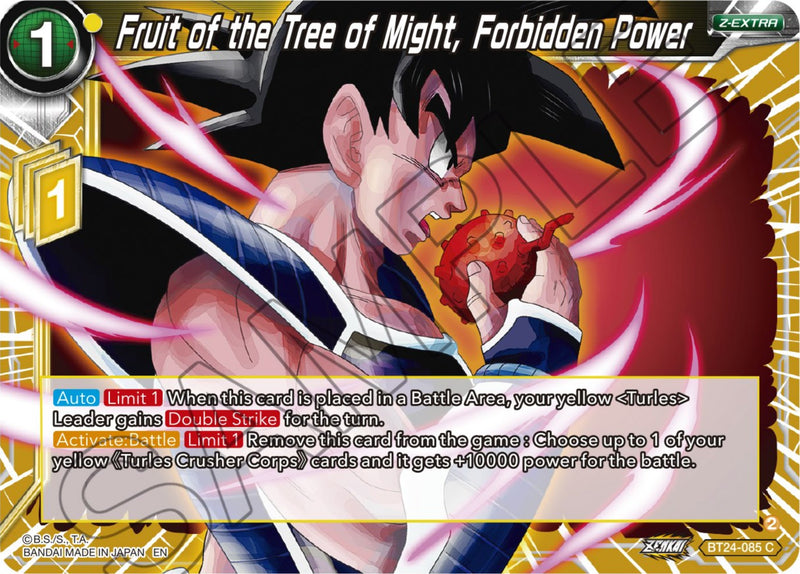 Fruit of the Tree of Might, Forbidden Power (BT24-085) [Beyond Generations]
