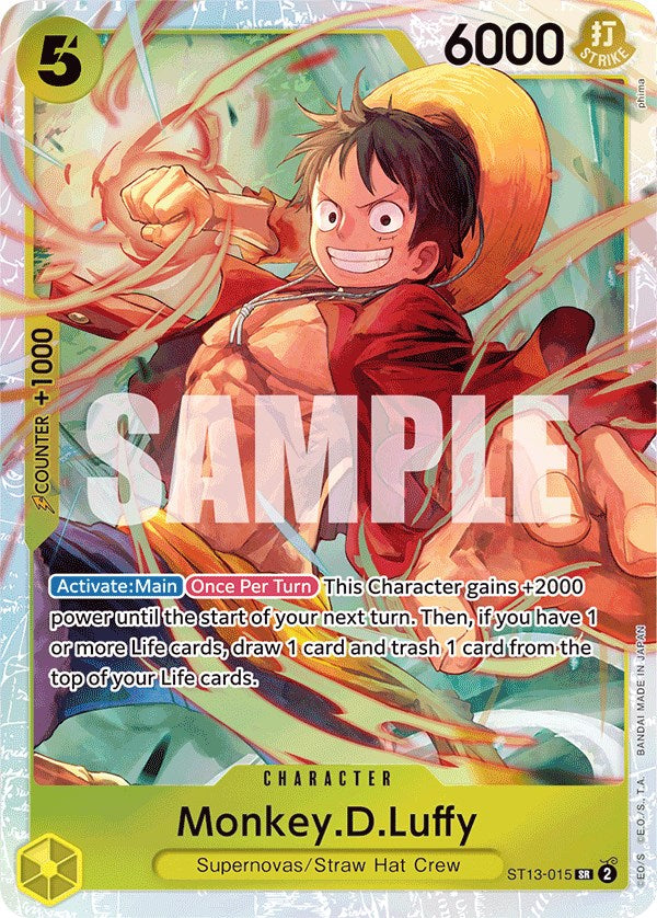 Monkey.D.Luffy [Ultra Deck: The Three Brothers]
