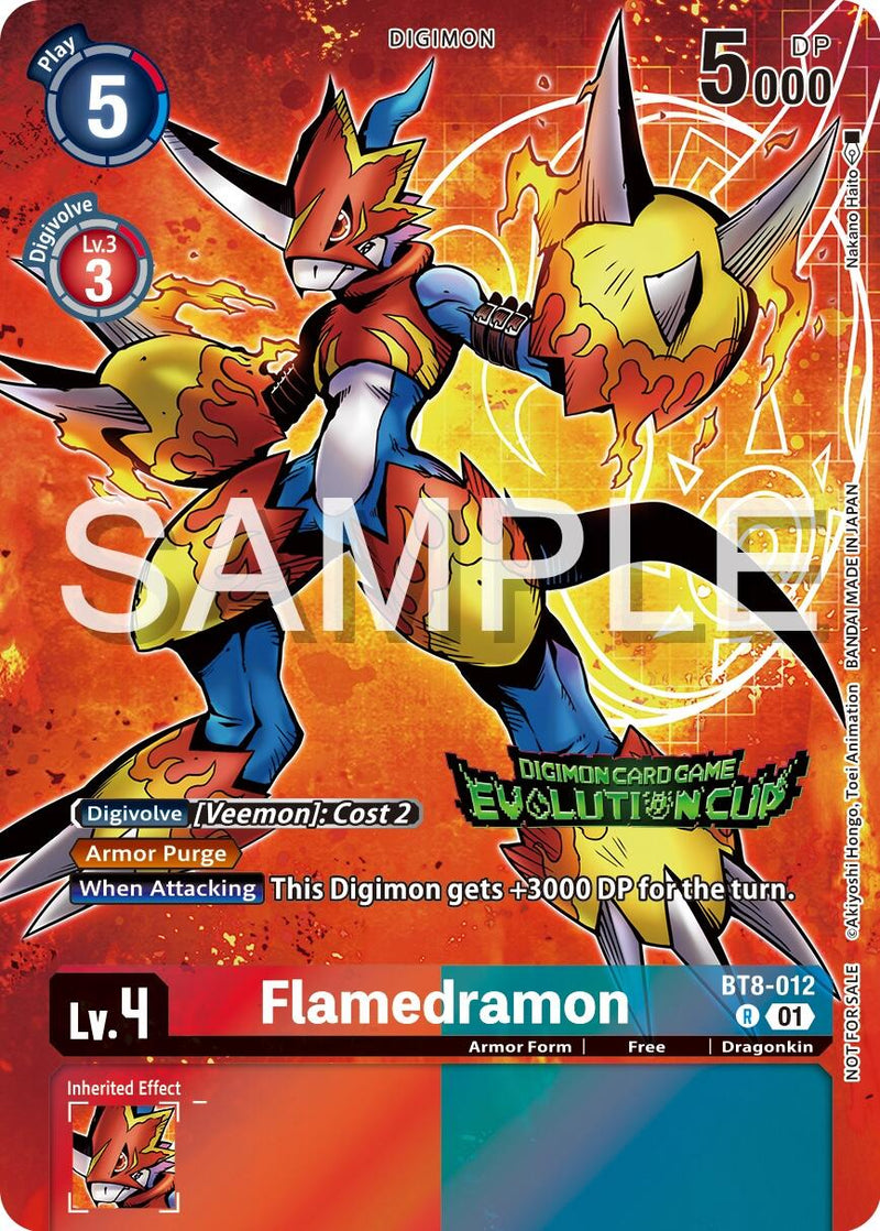 Flamedramon [BT8-012] (2024 Evolution Cup) [New Awakening Promos]