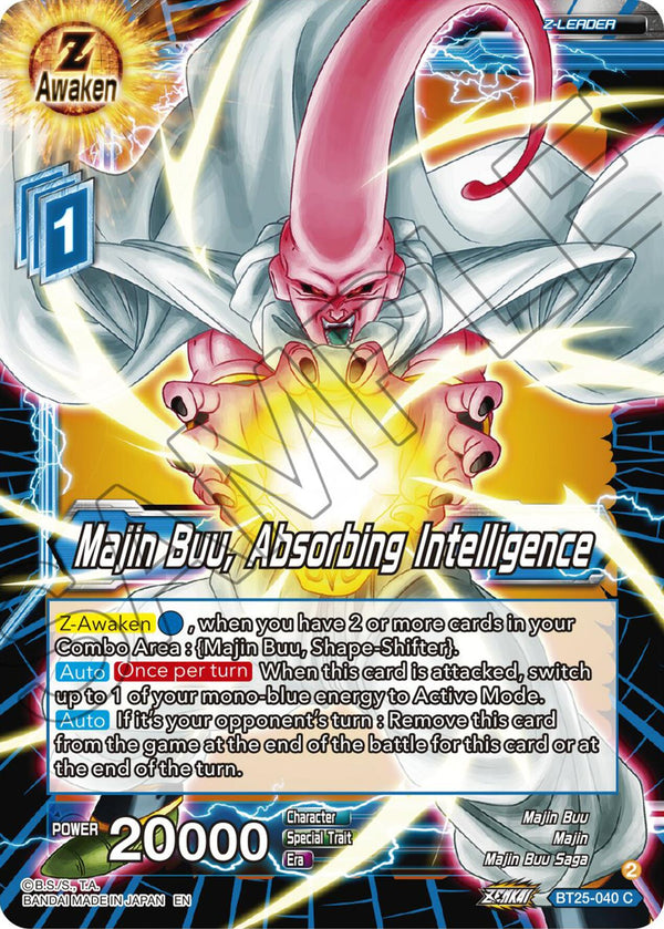 Majin Buu, Absorbing Intelligence (BT25-040) [Legend of the Dragon Balls]