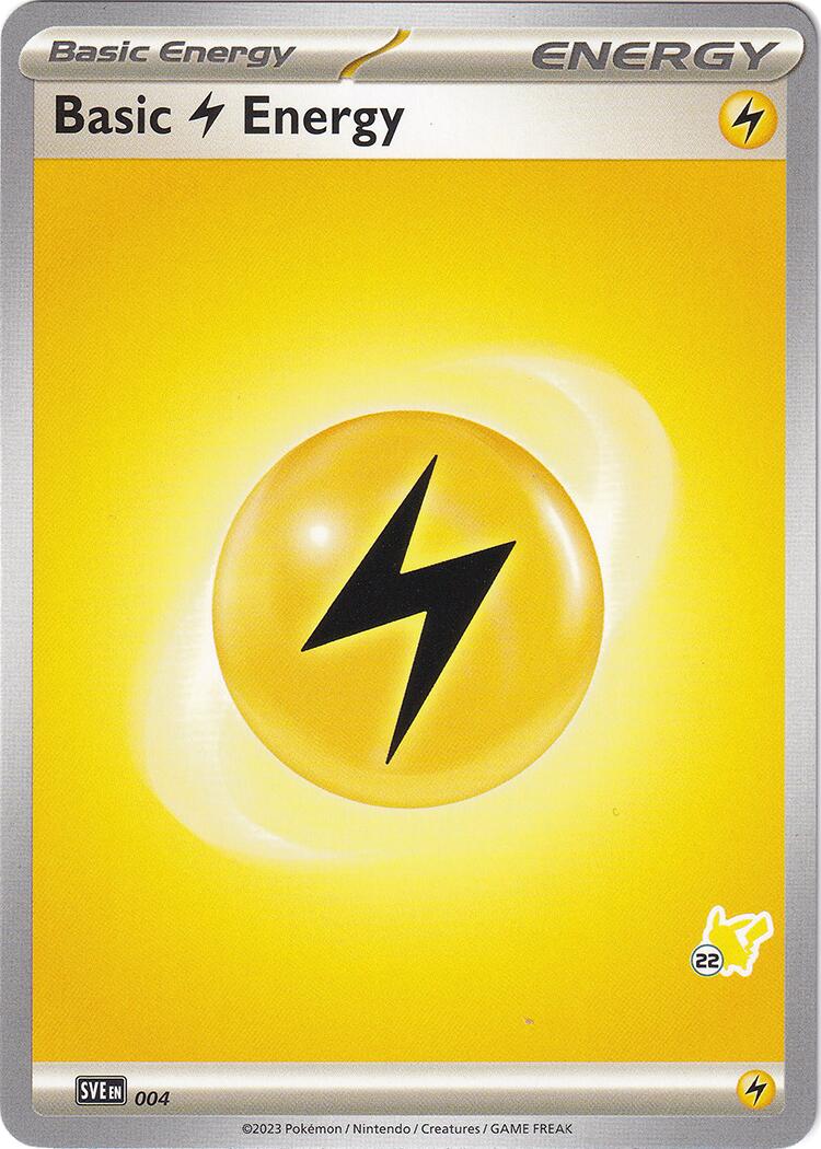 Basic Lightning Energy (004) (Pikachu Stamp