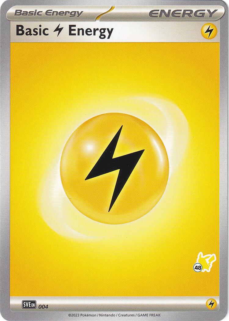 Basic Lightning Energy (004) (Pikachu Stamp