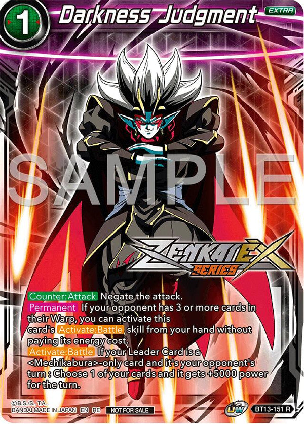 Darkness Judgment (Event Pack 15) (BT13-151) [Promotion Cards]