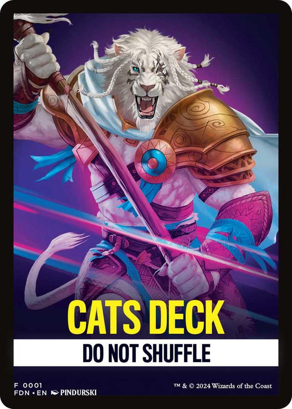 Cats Deck Theme Card [Foundations]