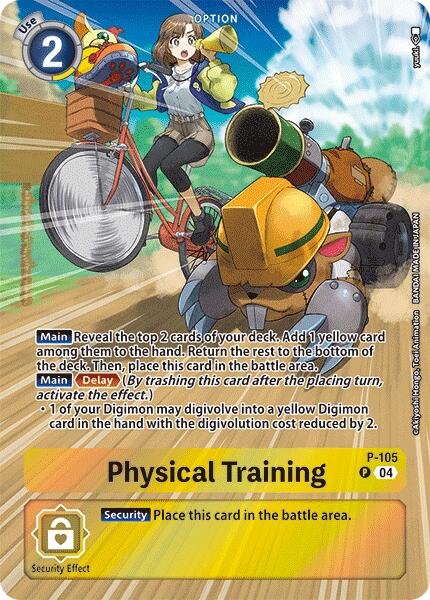 Physical Training [P-105] (Starter Deck 19 Exclusive) [Starter Deck: Fable Waltz Promos]