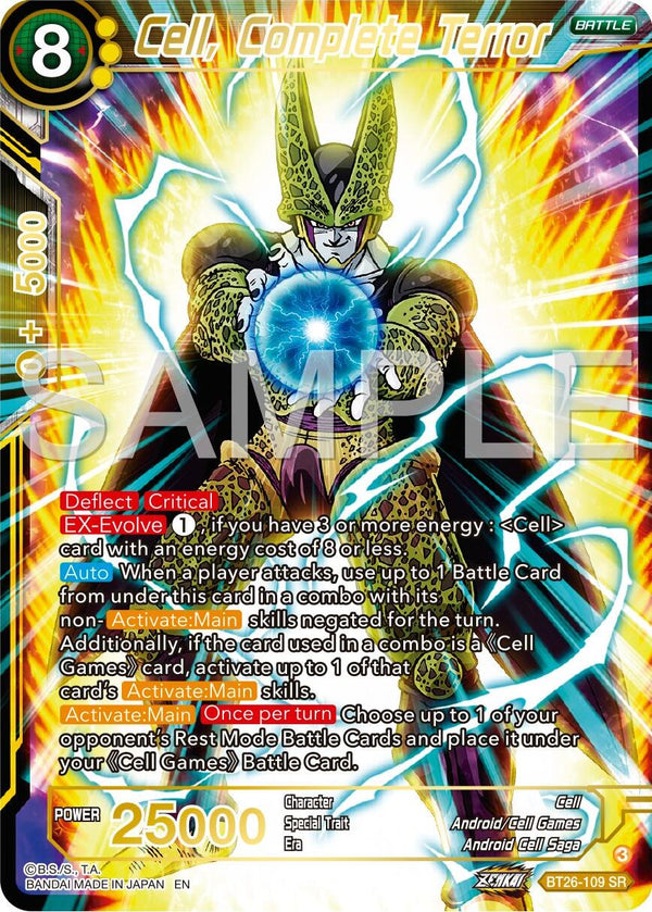 Cell Complete Terror (BT26-109) [Ultimate Advent]