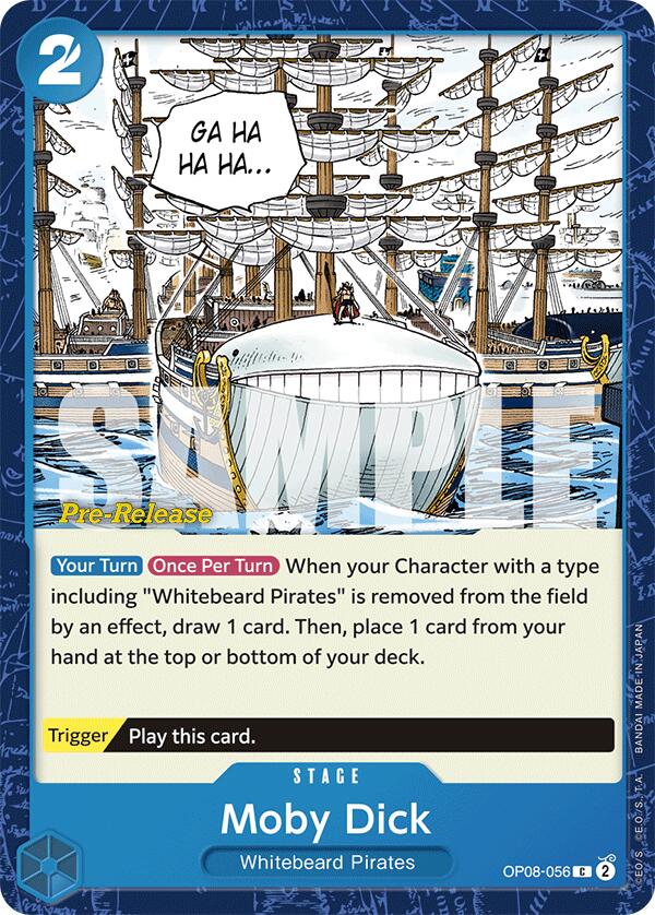 Moby Dick [Two Legends Pre-Release Cards]