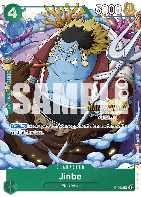 Jinbe (CS 2024 Event Pack) [One Piece Promotion Cards]