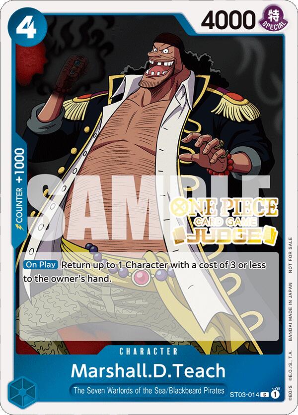 Marshall.D.Teach (Judge Pack Vol. 4) [One Piece Promotion Cards]