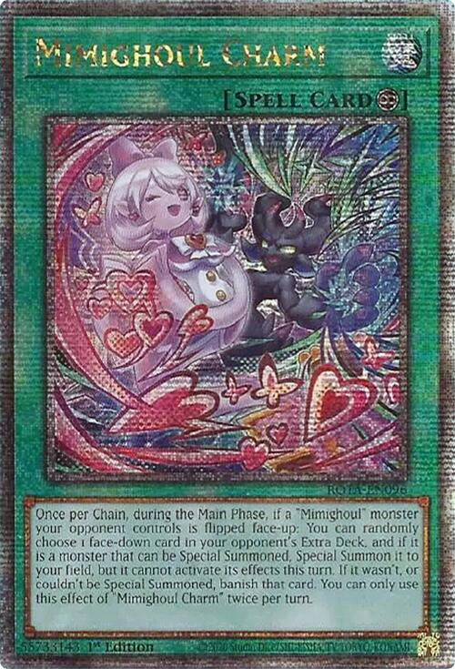 Mimighoul Charm (Quarter Century Secret Rare) [ROTA-EN096] Quarter Century Secret Rare