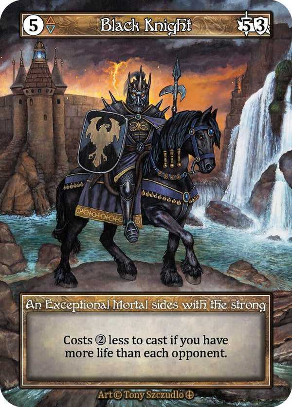 Black Knight (Foil) [Arthurian Legends]